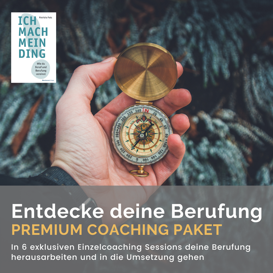 Entdecke deine Berufung - Premium Coaching Paket (online oder Präsenz)